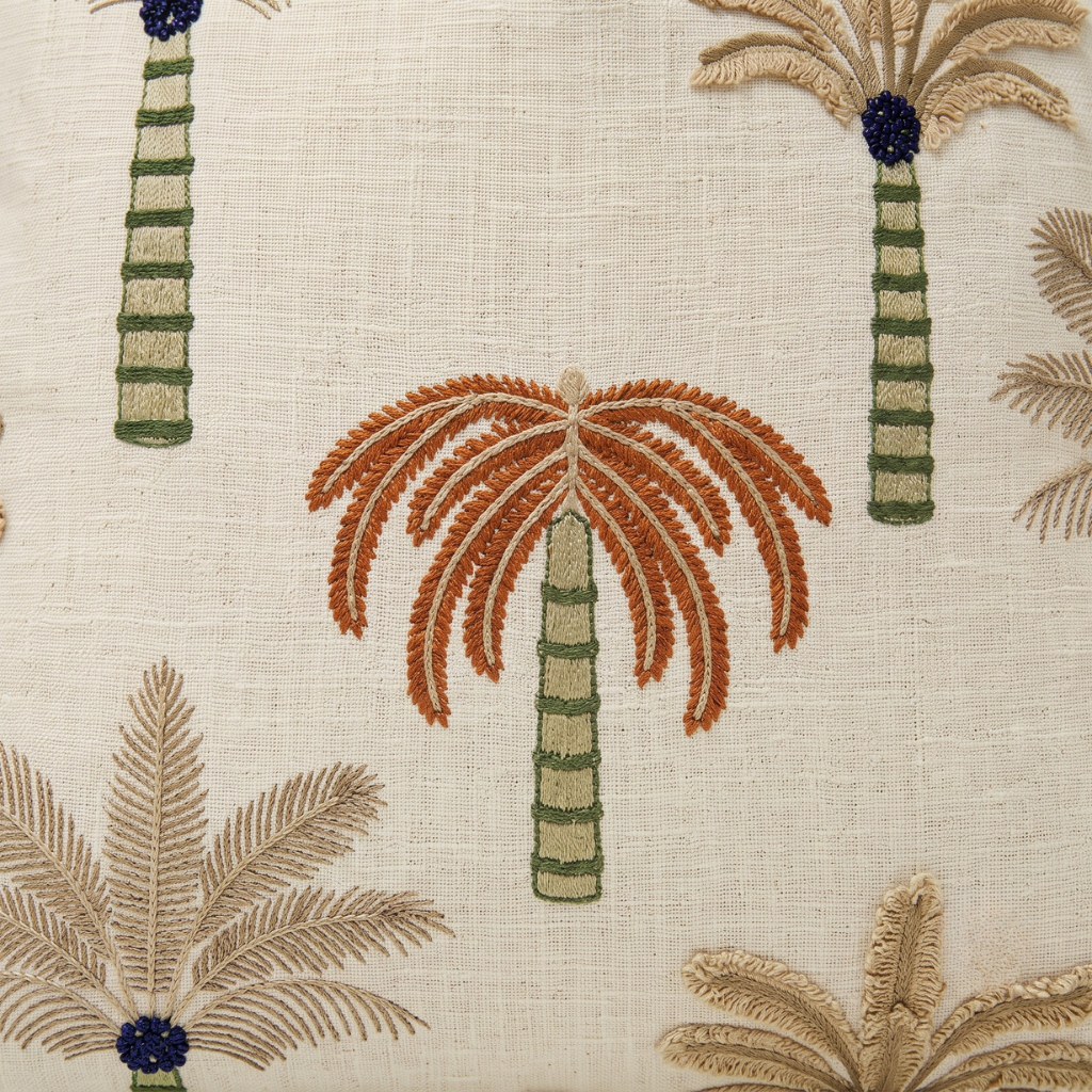 Orange Date Pillow
