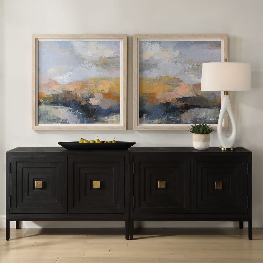 DUSK FRAMED PRINTS Set of 2