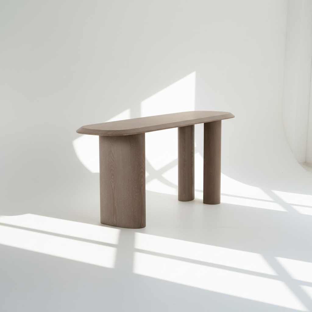 Almond Console Table
