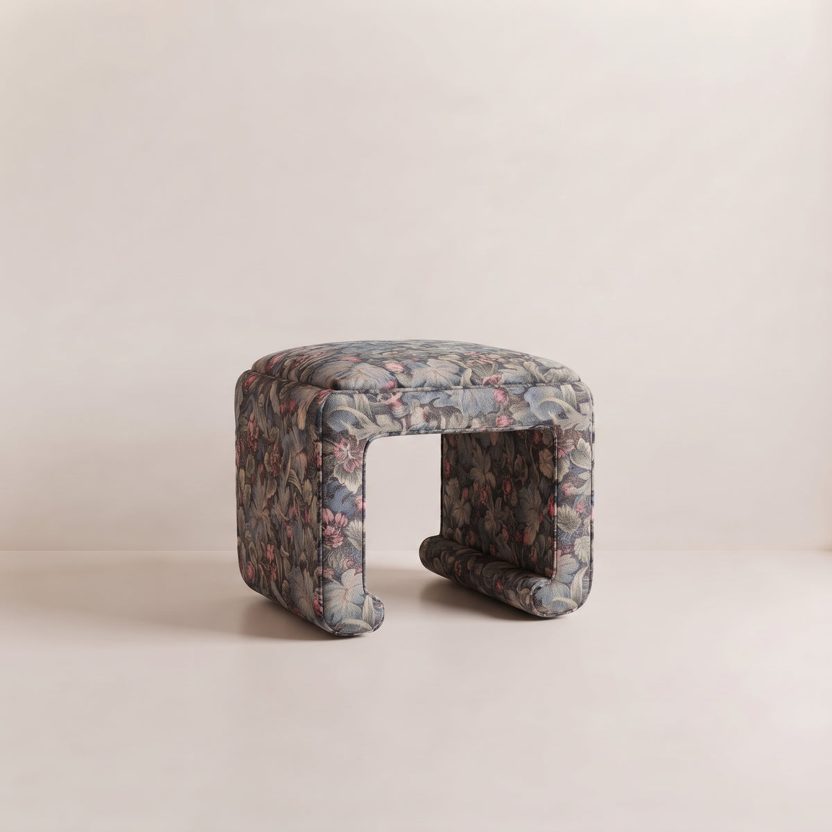 Cara Floral Ottoman
