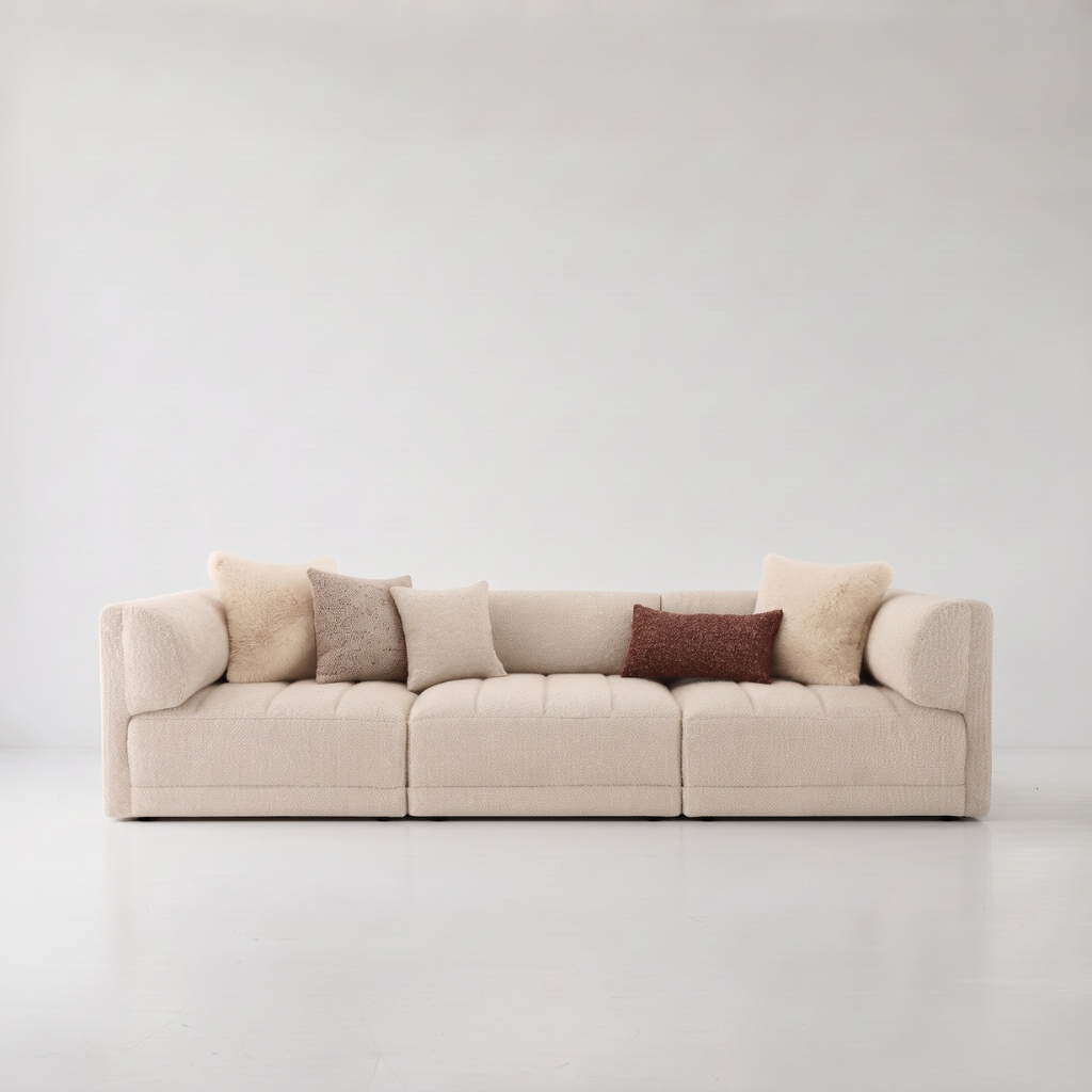 Magda Ivory Sofa