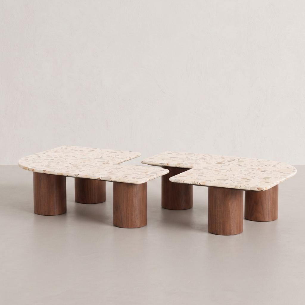 Mercury Terrazzo-Top Coffee Table