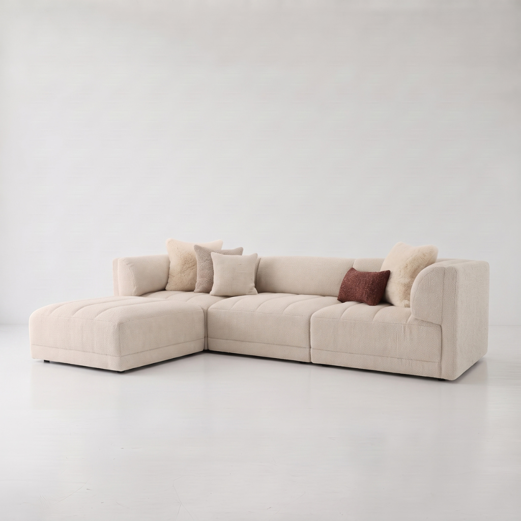 Magda Ivory Sofa
