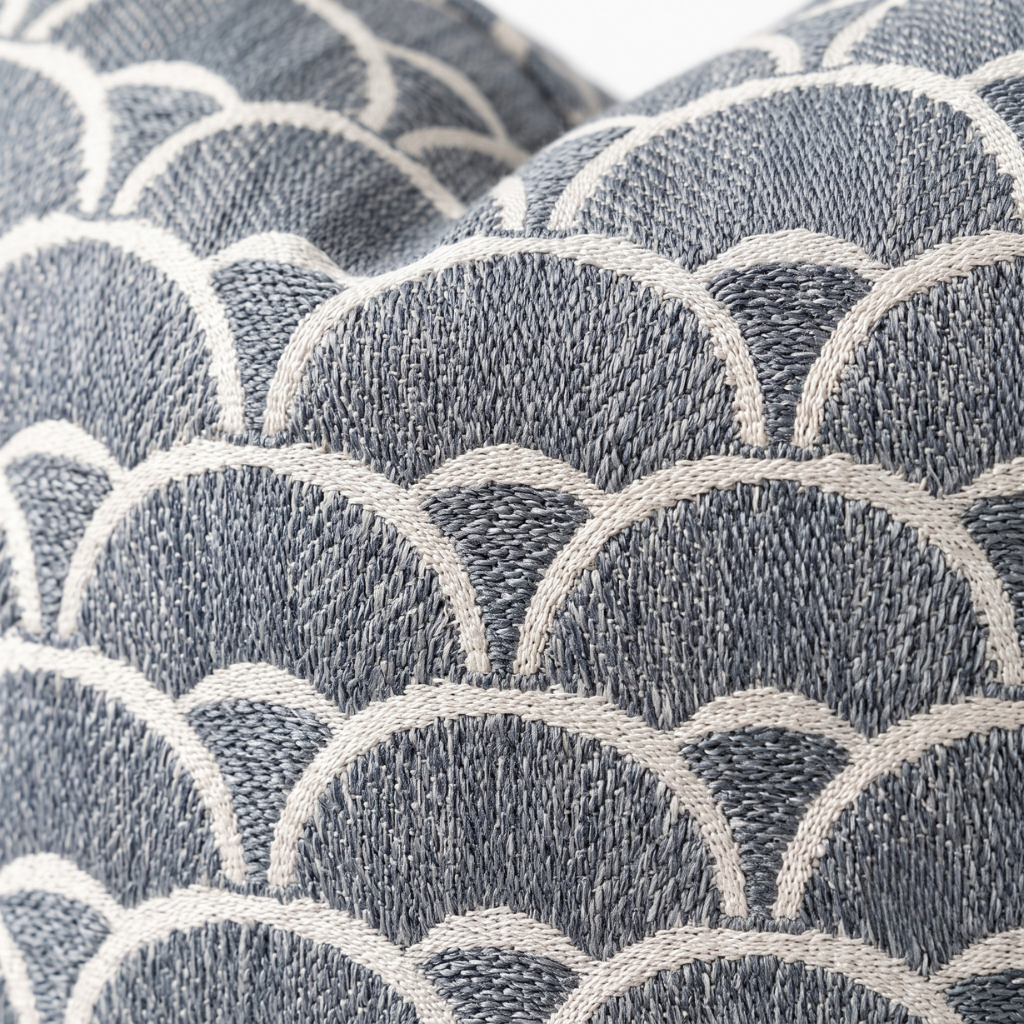 Blue Shells Pillow