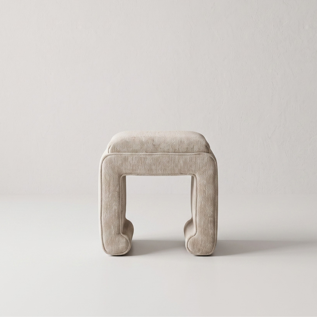 Cara Ottoman - Beige