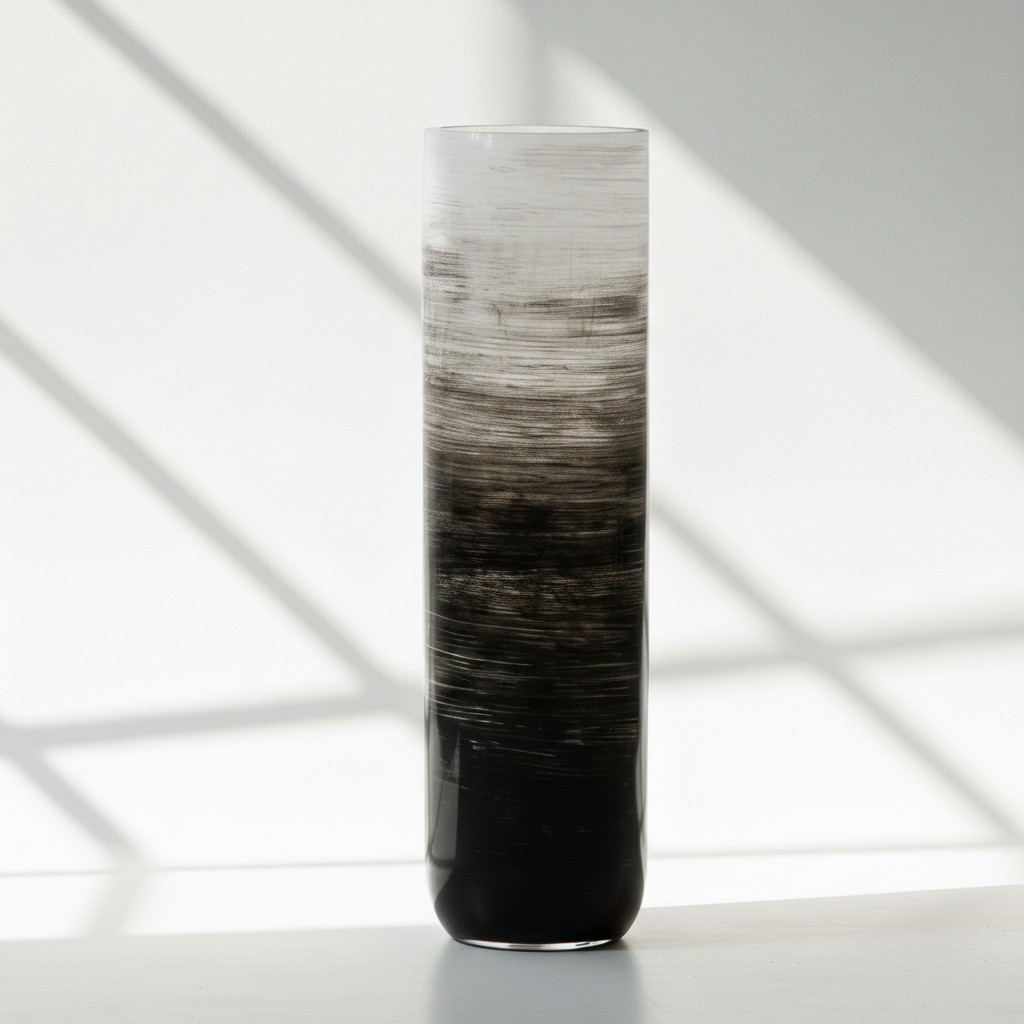 Monochrome Gradient Polyresin Vase