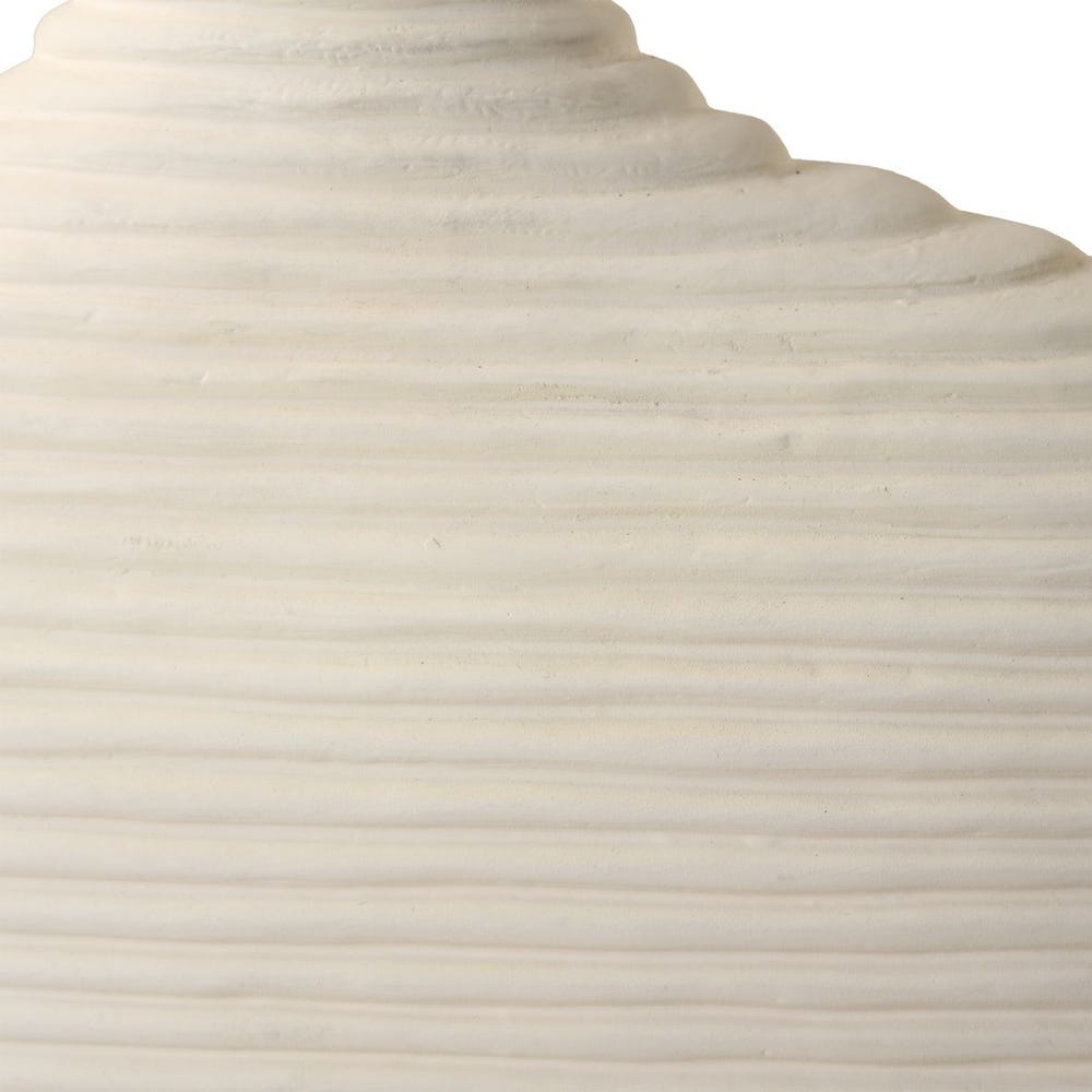 White Duostacked Vases  Set of 2